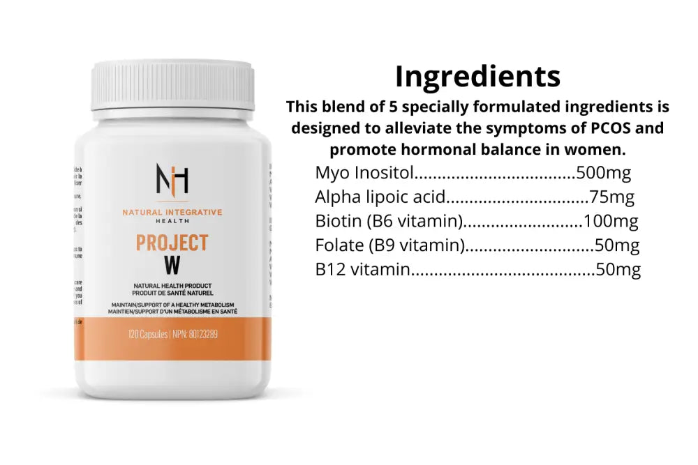 Project W Supplements in Women's Hormonal Health