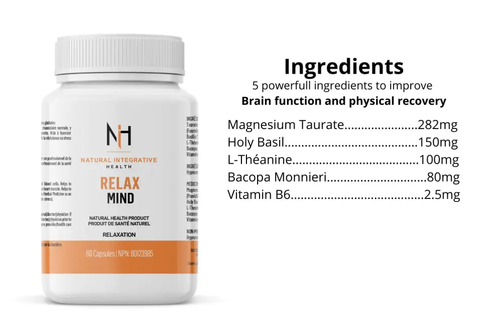 RelaxMind Stress Management Supplement